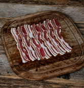 Traditionally Dry Cured Free Range Smoked Streaky Bacon